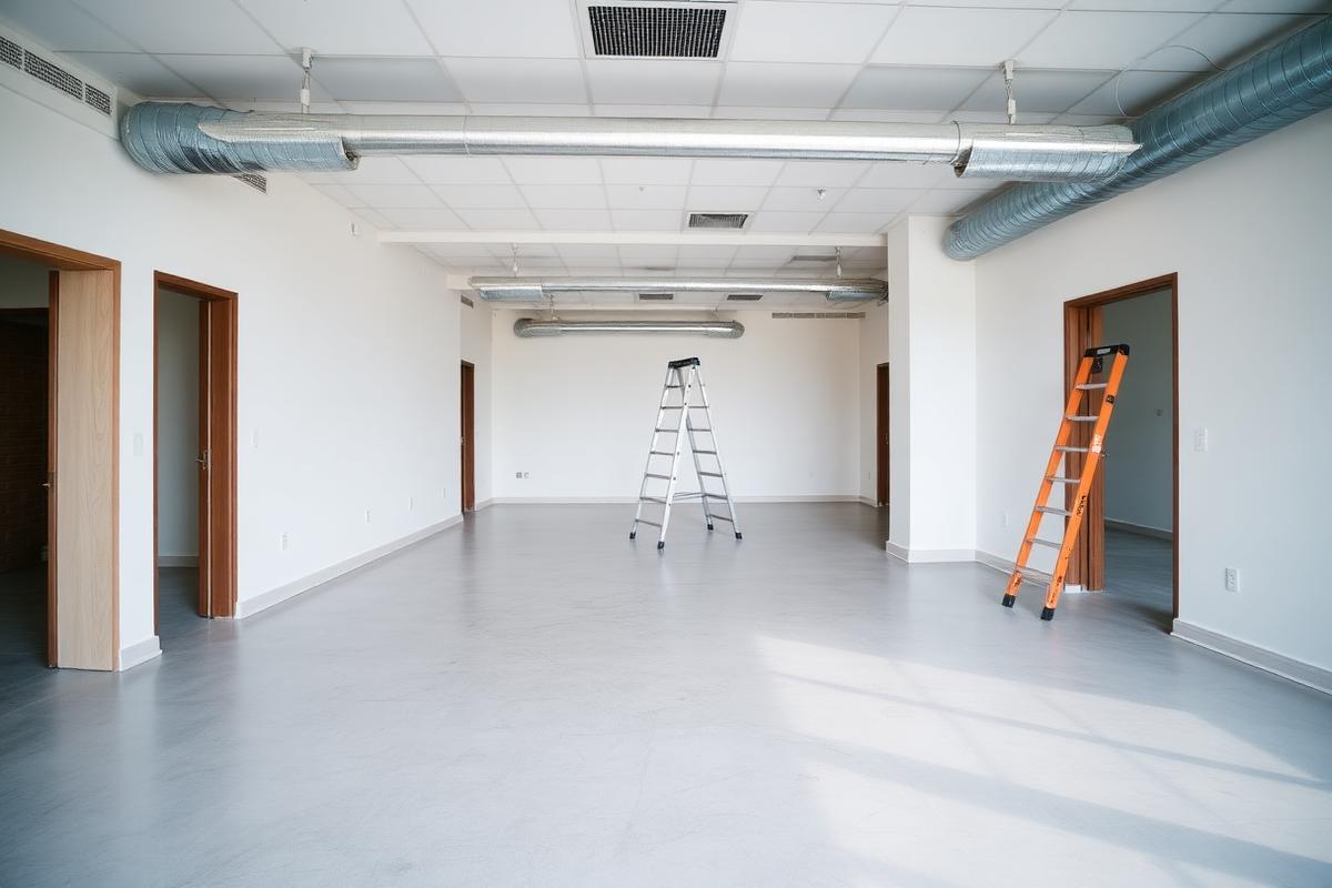 Nettoyage fin de chantier